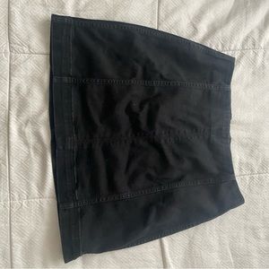 Black Denim Women's Skirt